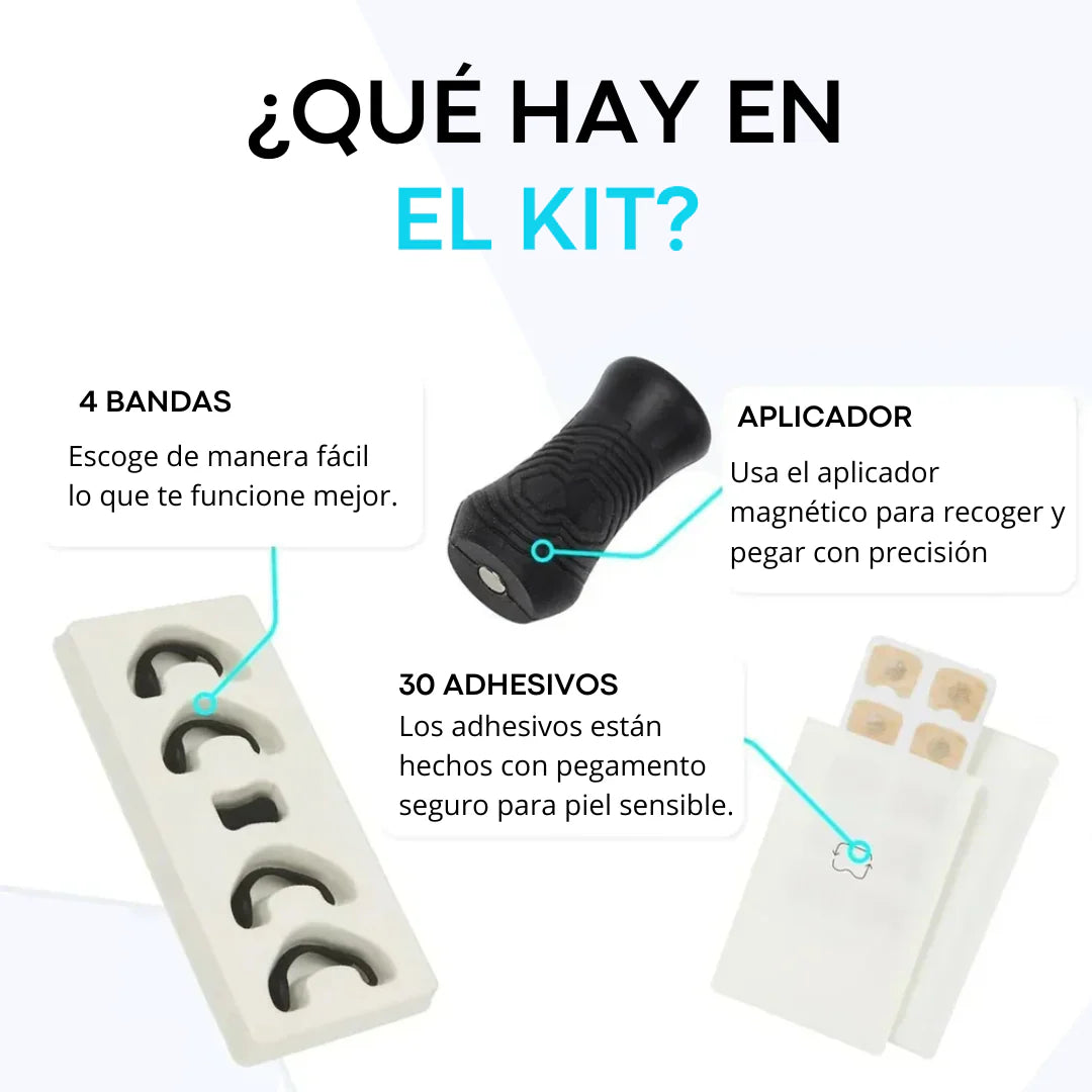 Dilatador nasal magnetico 30pcs